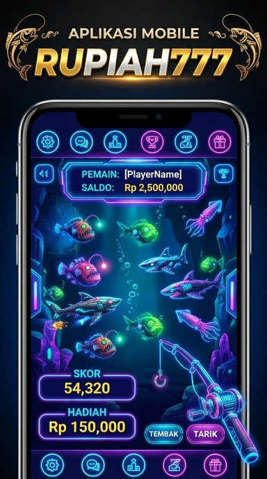 Tampilan antarmuka pengguna aplikasi rupiah777 yang sederhana.