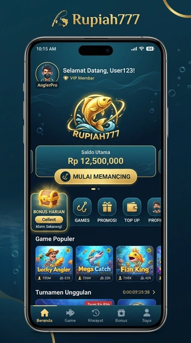 Proses pengunduhan aplikasi cepat dan efisien di rupiah777.